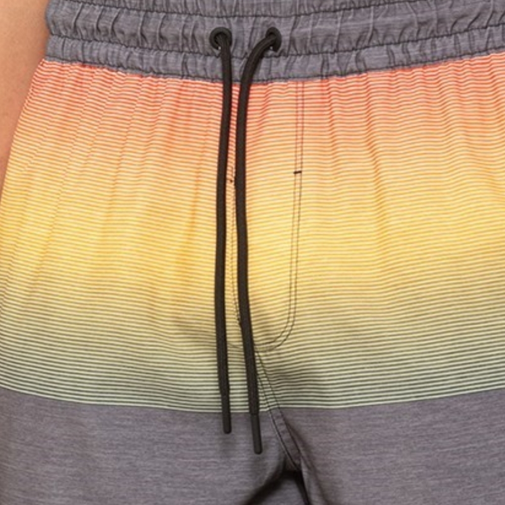 Hurley S swim trunks volley short gray orange NWT - Picture 11 of 11